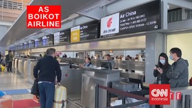 VIDEO: AS Boikot Airline Tiongkok