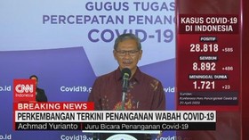 VIDEO: Update Corona 4 Juni: 28.818 Positif, 8.892 Sembuh