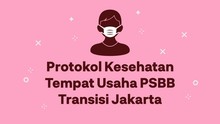 INFOGRAFIS: Protokol Kesehatan Tempat Usaha PSBB Transisi DKI
