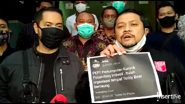 img-title Menghina Organisasi, Akun Twitter Diduga Milik Jerinx Resmi Dilaporkan