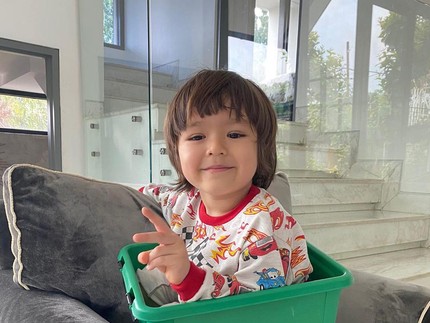 Lucu dan Menggemaskan, 7 Potret El Barack Putra Jessica Iskandar