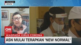 VIDEO: ASN Mulai Terapkan 'New Normal'