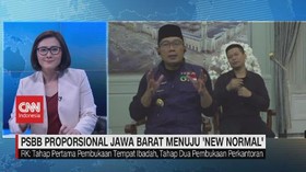 VIDEO: PSBB Proposional Jawa Barat Menuju 'New Normal'
