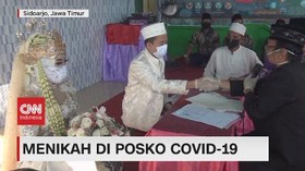 VIDEO: Menikah di Posko Covid-19