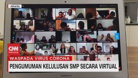 VIDEO: Pengumuman Kelulusan SMP Secara Virtual