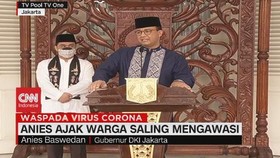 VIDEO: Anies Ajak Warga Saling Mengawasi