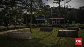 FOTO: Sunyi di Wisata Edukasi Taman Lalu Lintas