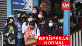 VIDEO: PSBB Transisi, Transjakarta Beroperasi Normal