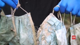 VIDEO: Pandemi Covid-19, Sampah Masker Muncul di Hong Kong