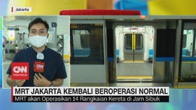 VIDEO: Transisi PSBB, Operasional MRT Jakarta Kembali Normal