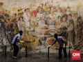 FOTO : Museum Fatahilah Bebersih Jelang Dibuka Kembali