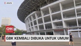 VIDEO: GBK Kembali DIbuka untuk Umum