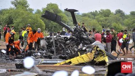 Rentetan Insiden Kecelakaan Helikopter TNI