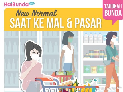 New Normal Saat ke Mal dan Pasar