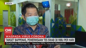 VIDEO: Target Bappenas, Pemeriksaan Tes Swab 30.000/Hari