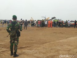 1 Korban Helikopter Jatuh di Kendal Dibawa ke Jakarta, Begini Kondisinya