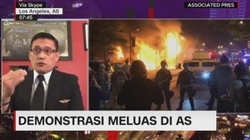 VIDEO: Demonstrasi Meluas di Amerika Serikat