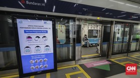 Listrik Padam, MRT Beroperasi Normal
