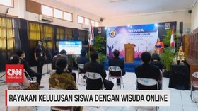 VIDEO: Rayakan Kelulusan Siswa Dengan Wisuda Online