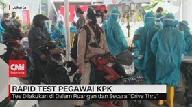 VIDEO: Rapid Test Pegawai KPK