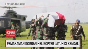 VIDEO: Pemakaman Korban Helikopter Jatuh di Kendal