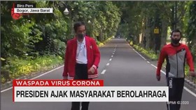 VIDEO: Presiden Ajak Masyarakat Berolahraga