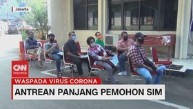 VIDEO: Antrean Panjang Pemohon SIM