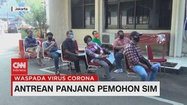 VIDEO: Antrean Panjang Pemohon SIM