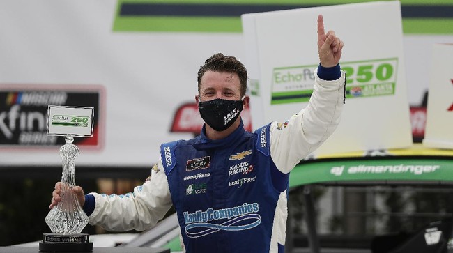 FOTO: Aksi Protes Damai di NASCAR Atlanta