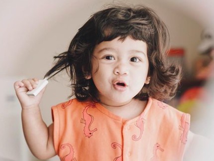 7 Foto Kalea Anak Tarra Budiman, Tingkahnya Makin Lucu & Menggemaskan