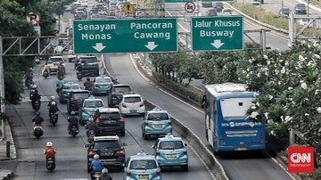 Akses Keluar Tol Slipi Ditutup Imbas Demo Buruh May Day