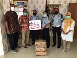 Andre Gerindra Kirim Ribuan Masker untuk Lapas-Rutan di Sumbar