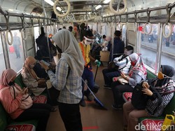 Menhub Hapus Batas Maksimal Kapasitas Angkutan Kereta