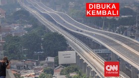 VIDEO: Tol Elevated Dibuka, Kendaraan Ke Jakarta Melonjak