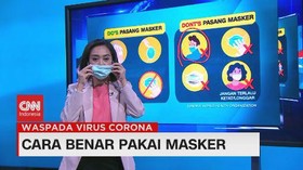 VIDEO: Cara Benar Pakai Masker