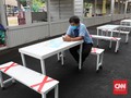 FOTO: Thamrin 10 Berbenah Jelang Buka Pekan Depan