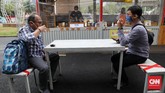 Kawasan kuliner dan kreatif Thamrin 10 Kawasan kuliner dan kreatif Thamrin 10 seluas 8000 meter persegi yang berada di kawasan Jalan Thamrin, Jakarta ini sempat tutup hampir 3 bulan saat pandemi corona. (CNN Indonesia/ Safir Makki)
