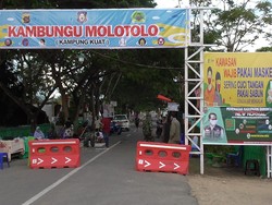 Kelurahan Hutuo Gorontalo Jadi Kampung Percontohan Penerapan Protokol Kesehatan