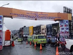 Cegah Penyebaran Corona, PKL Pasar Mardika Ambon Pakai Sistem Ganjil Genap