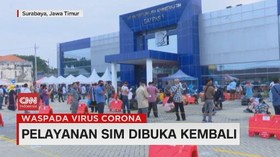 VIDEO: Pelayanan SIM Dibuka Kembali