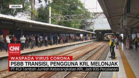 VIDEO: Penumpang Melonjak, Jumlah Keberangkatan KRL Ditambah
