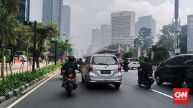PSBB Transisi, Rata-rata Volume Kendaraan DKI Naik 100 Persen