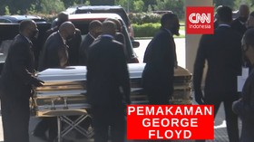 VIDEO: Jenazah George Floyd Akan Dimakamkan di Houston