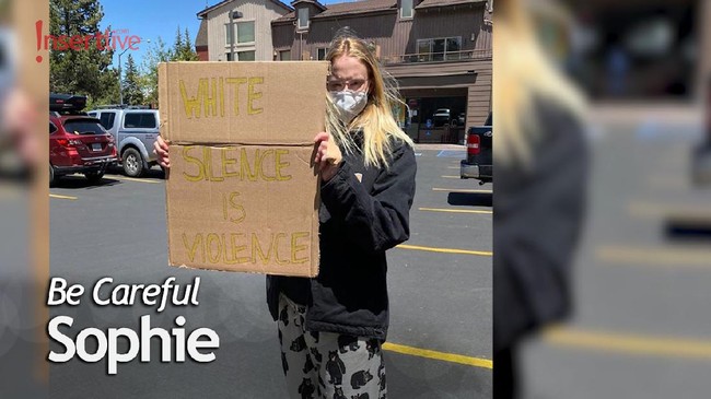 Ikut Demo George Floyd, Sophie Turner Tuai Pujian Netizen