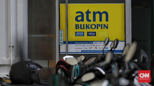 lustrasi Bank Bukopin. CNN Indonesia/Bisma Septalisma