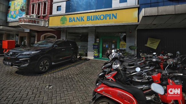Ilustrasi Bank Bukopin. CNN Indonesia/Bisma Septalisma