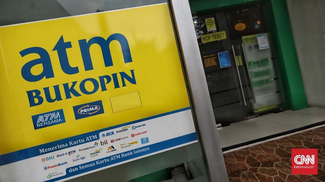 lustrasi Bank Bukopin. CNN Indonesia/Bisma Septalisma