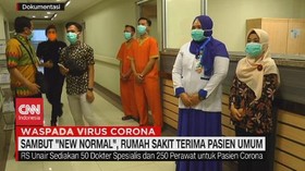 VIDEO: Sambut 'New Normal', Rumah Sakit Terima Pasien Umum