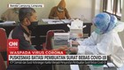 VIDEO: Puskesmas Batasi Pembuatan Surat Bebas Covid-19