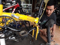 Bengkel Sepeda Kebanjiran Pasien, Waiting List Sampai Dua Minggu